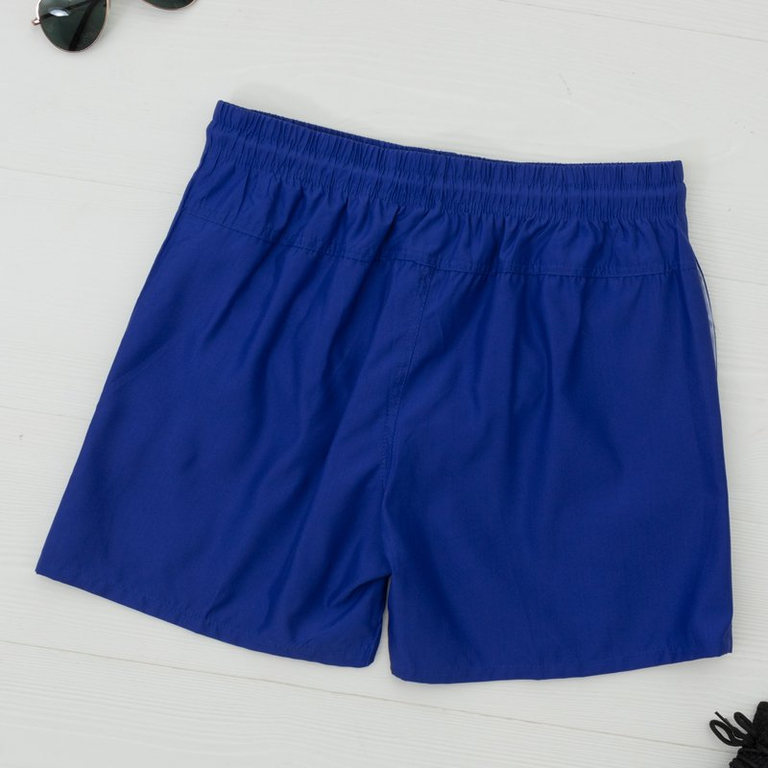 Синие мужские спортивные шорты