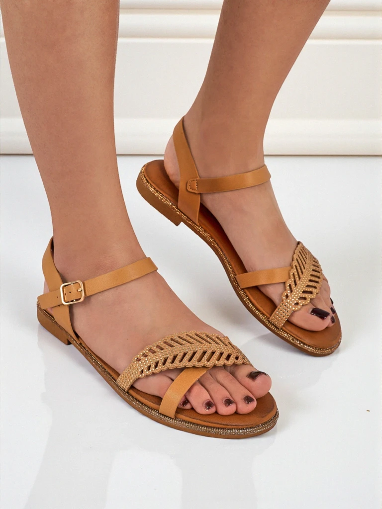 Royalfashion Женские сандалии на плоской подошве Willow Grace