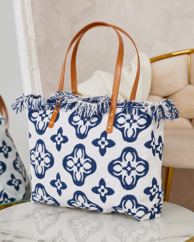 "Royalfashion" moteriška medžiaginė rankinė per petį