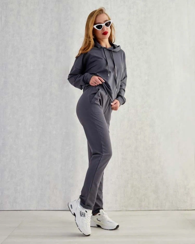 Royalfashion Хлопковый женский комплект толстовок