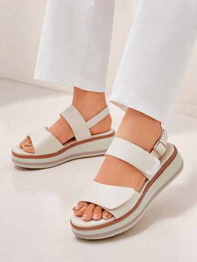 Royalfashion Женские сандалии с утолщенной подошвой Tulipp