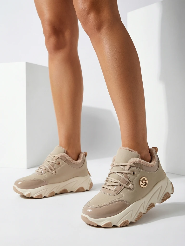 Royalfashion Женские утепленные кроссовки Caroz