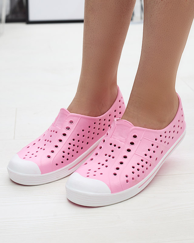 Розовые женские резиновые кроссовки Osisal- Footwear