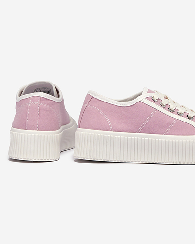 OUTLET Фиолетовые женские кроссовки на сплошной подошве Ozerika - Обувь