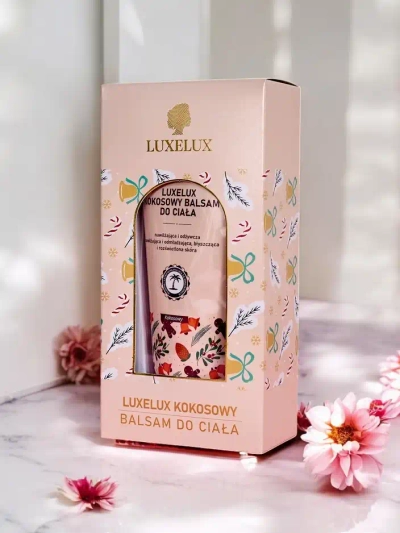 Luxelux Kalėdų kūno balzamas su kokosų kvapu 300 ml