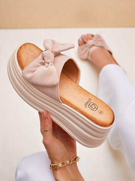 Royalfashion moteriškos platforminės šlepetės Givan