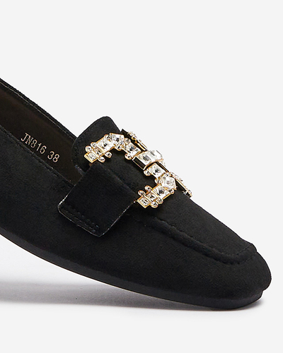 Juodi moteriški mokasinai Jaorica- Footwear