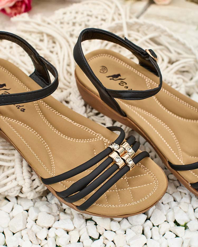 "Royalfashion" Dekoruoti moteriški sandalai "Sun Crusher"