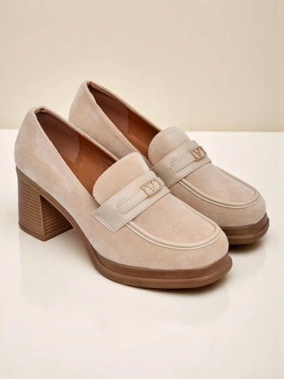 Royalfashion женские лоферы на блочном каблуке Evelay