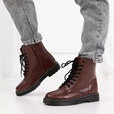 OUTLET Maroon moteriškos odinės rankinės Carlotta - Avalynė