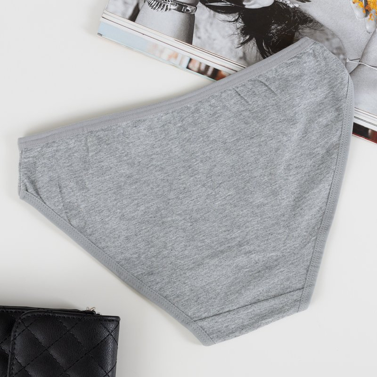 Серые женские трусы