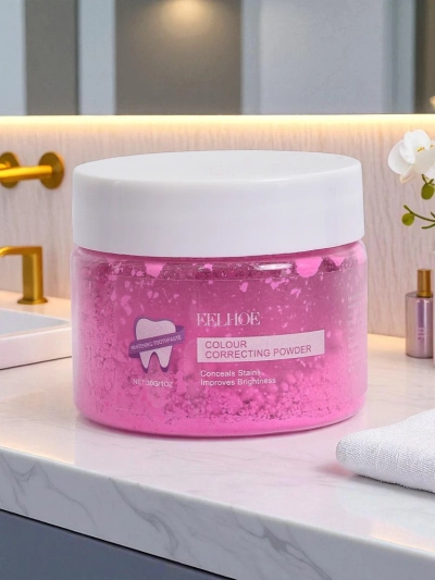 Aurora Rosa Italica 30ml Tooth Whitening Powder Color Corrector by Eelhoe