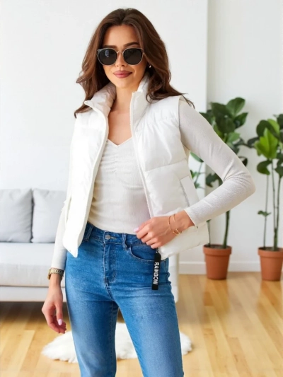 Royalfashion Женская короткая безрукавка