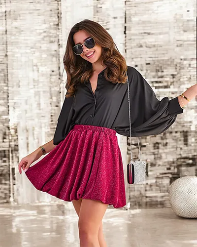 Royalfashion Trumpa moteriška sijonas