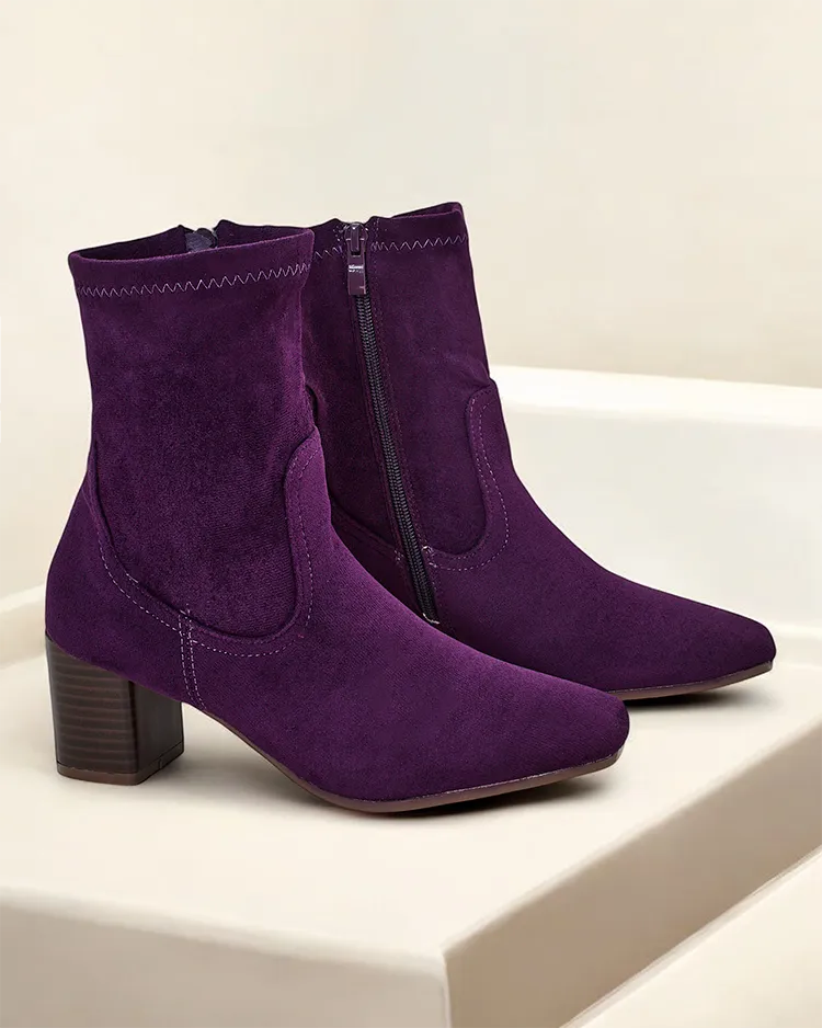 Женские ботильоны на каблуке Royalfashion Florin