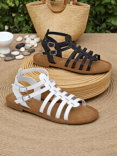Royalfashion moteriškos romėniško stiliaus sandalės Roma Chic