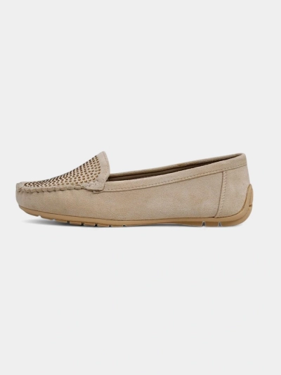 Royalfashion Женские мокасины с стразами Ezuess