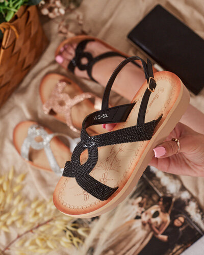 "Royalfashion" moteriški sandalai "Elova Zirconia"