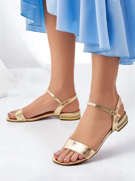 Royalfashion moteriškos šlepetės su plokščiu padu Aronies