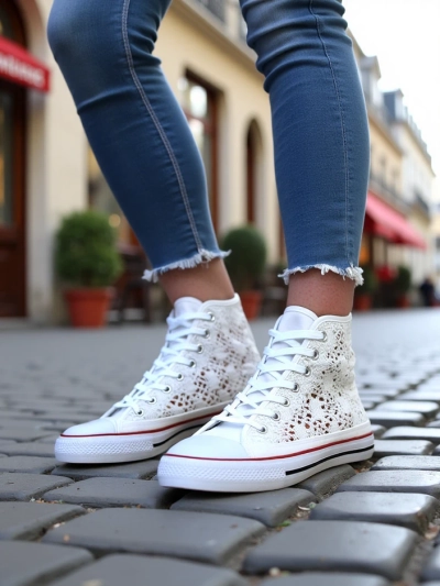 Royalfashion Женские перфорированные кроссовки Limme