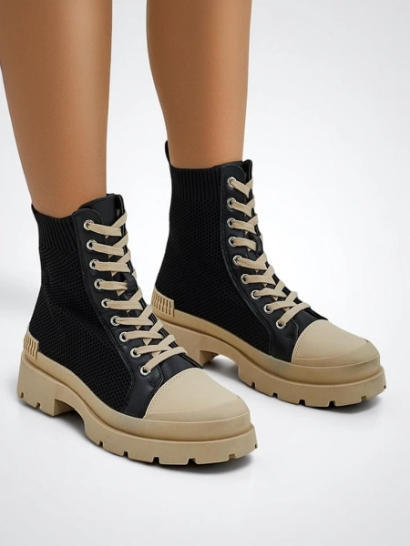 Royalfashion Высокие женские кроссовки на массивной подошве Heyloy