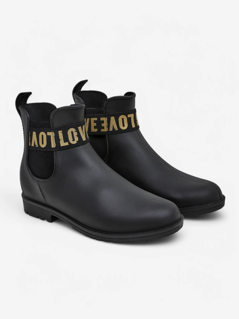 Женские матовые резиновые сапоги Royalfashion с надписью Love Love