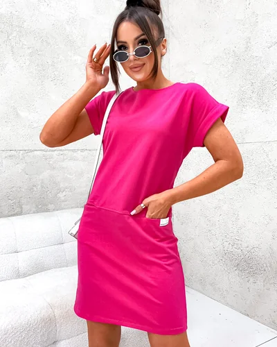 Royalfashion moterų medvilnės audinio suknelė