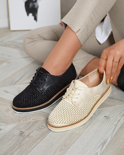 Бежевые женские полусапожки Ramonai - Обувь