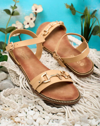 Royalfashion Dekoruoti moteriški sandalai Umbe