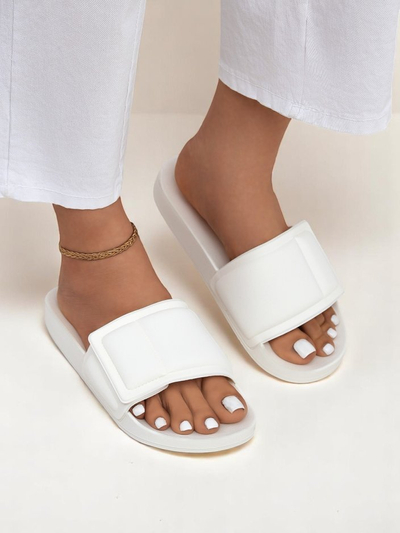 Royalfashion Damskie klapki FlexiWalk – płaska podeszwa, full luzu!