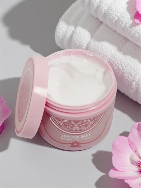 Veido ir kaklo kremas su šviesinamuoju ir drėkinamuoju efektu „Light Pink“