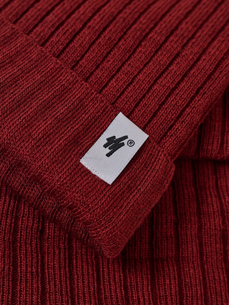 Зимний универсальный набор Royalfashion - шапка-бини с воротником-шарфом