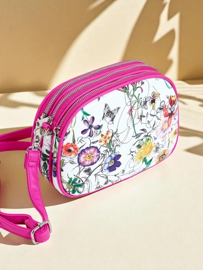 Royalfashion Maža moteriška rankinė iš ekologiškos odos Floriana