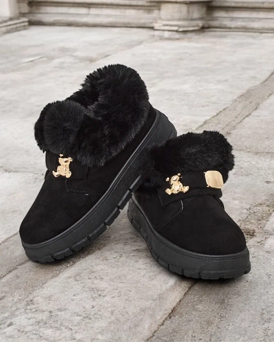 Royalfashion Женские короткие сапоги a'la snow boots Dobis