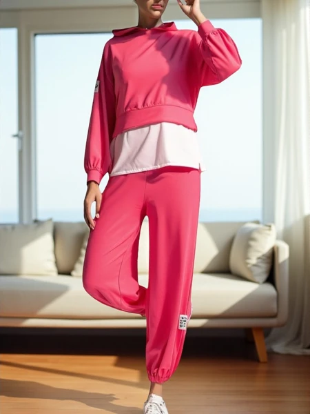 Royalfashion moterų medvilnės komplektas su marškinėlių įdėklu