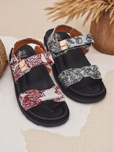 Royalfashion Женские сандалии с принтом алоэ