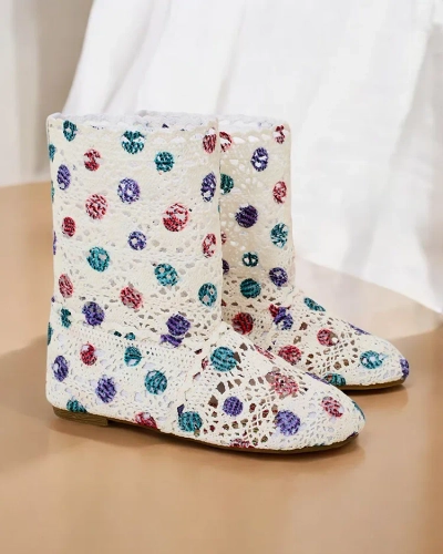 Royalfashion Детские ажурные ботинки Misuti