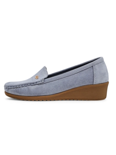 Royalfashion Moteriški žemi wedge mocasinai Lepolt