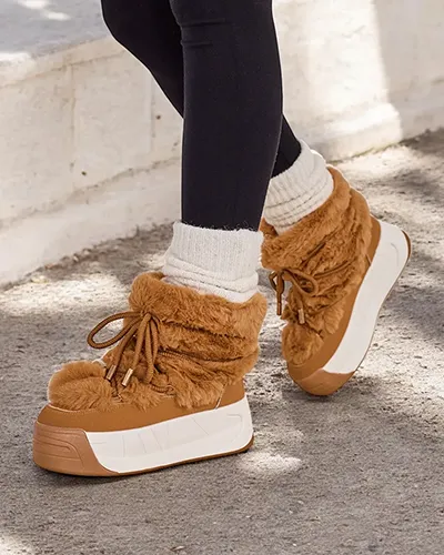 Женские снежные сапоги Royalfashion Rozuri