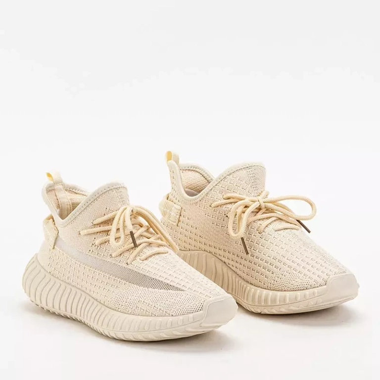 OUTLET Кремовые женские кроссовки Fransi - Обувь