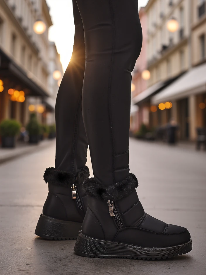 Royalfashion Женские зимние ботинки Fiego Snow