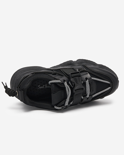 Juodi moteriški sportiniai batai sportbačiai Electri - Avalynė