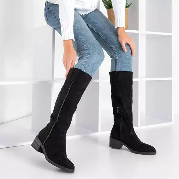 Полусапоги OUTLET Black Medina - Обувь