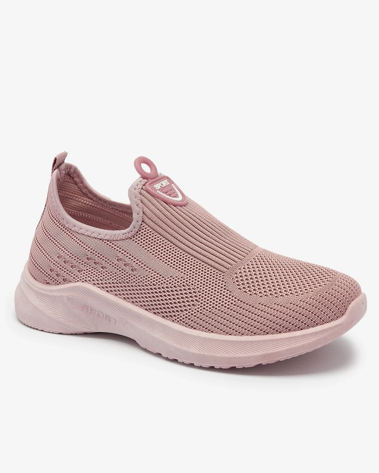 Розовый Женская тканевая спортивная обувь Slip On Regika - Обувь