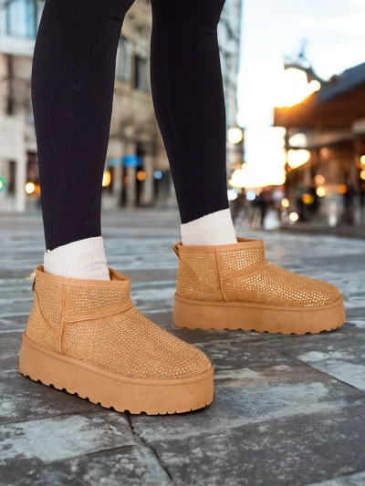 Karališkoji mada Bežinės moteriškos sniego batai a'la UGGs Corob