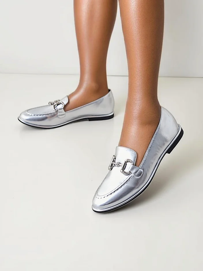 Royalfashion Женские мягкие лоферы Metalla