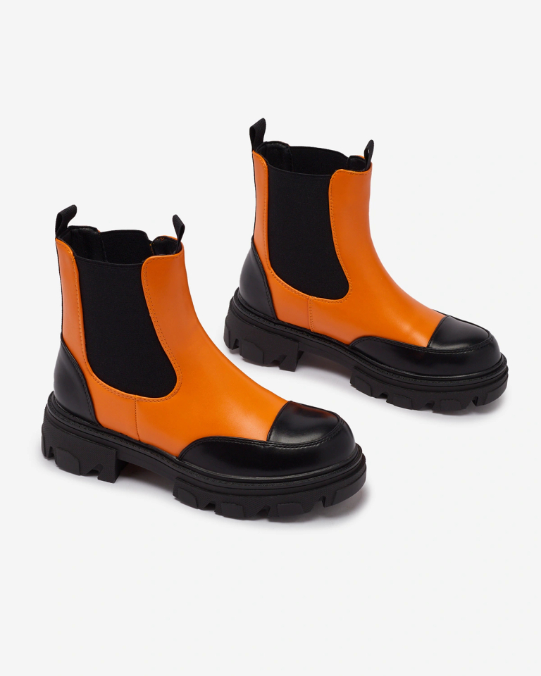 Royalfashion Orange Женские сапоги Userrus