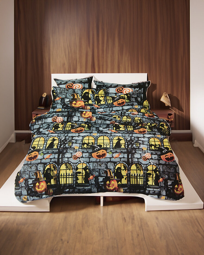 "Royalfashion" Raštuota patalynė 160x200, 3 dalių rinkinys