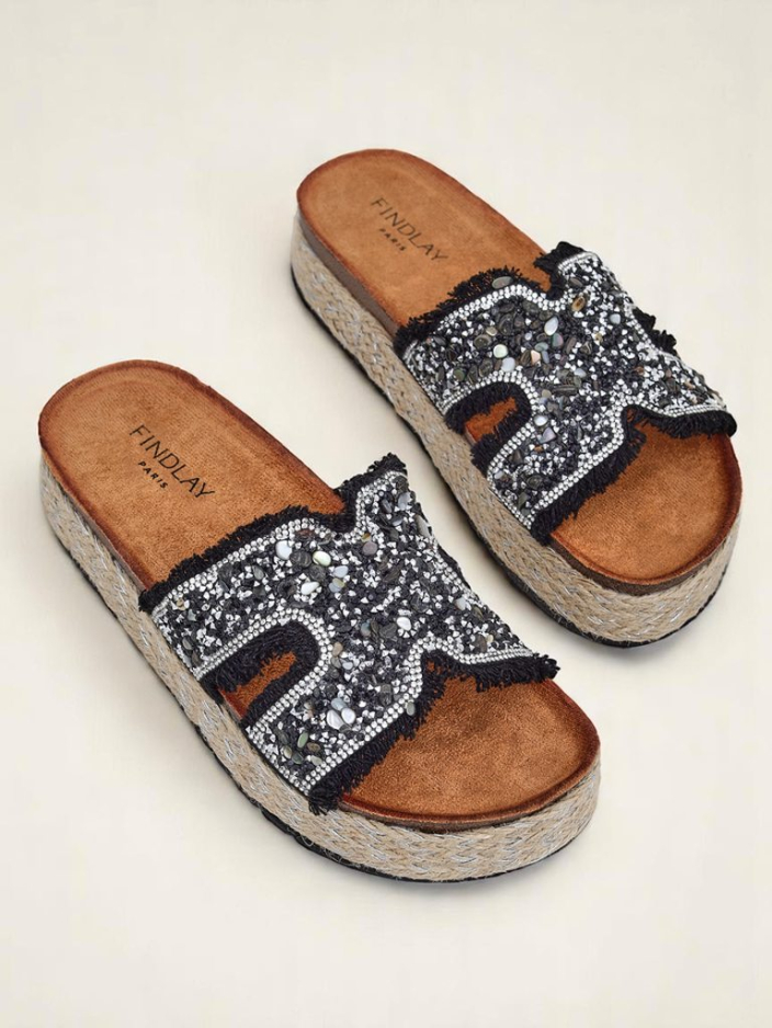 Royalfashion moteriškos šlepetės su Candy Candy papuošimais