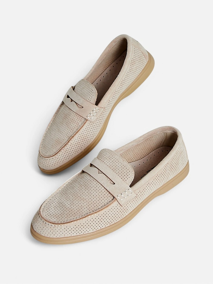 Karališkoji mada Skylėtos moteriškos mokasinai Sierros